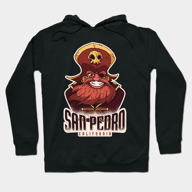 San Pedro Pirate Hoodie by madeinchorley